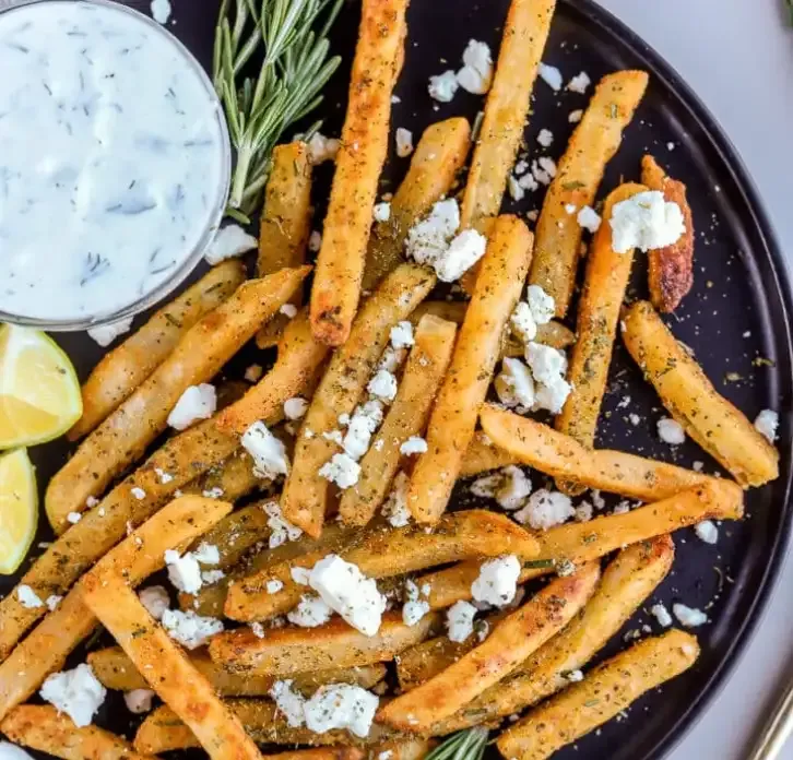 Skin OFF Classic cut Mediterranean Feta Fries